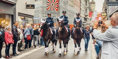 Die Stadtpolizei St.Gallen empfiehlt, mit den öffentlichen Verkehrsmitteln anzureisen