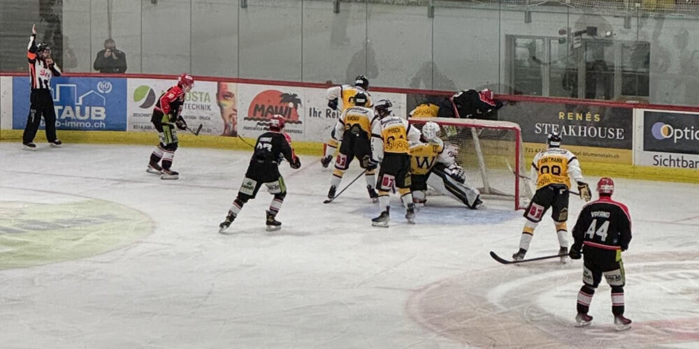Die Wetziker verloren in der Eishalle Frauenfeld mit 3:1.