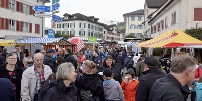 Auch heuer herrschte dichtes Gedränge am Kaltbrunner Jahrmarkt.