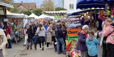 Am letztjährigen Kaltbrunner Jahrmarkt wurde erstmals Mehrweggeschirr eingesetzt. Nun liegt eine Analyse dazu vor. (Archivbild)