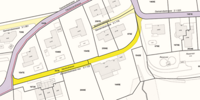 Das Erschliessungsprojekt und der Teilstrassenplan Säntisstrasse liegen während dreissig Tagen zur öffentlichen Einsicht auf.