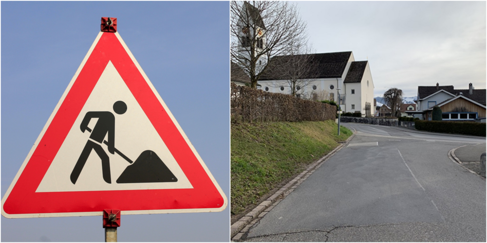 Im Seedorf wird gebaut: Zum Beispiel erhalten die Obersee- und die Schulhausstrasse einen neuen Deckbelag.