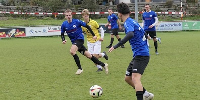 Der FC Staad hamsterte mit dem 3:3 beim FC Gams den ersten Punkt