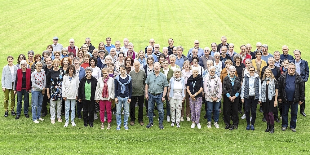 Im Studienchor Leimental wirken derzeit rund 100 Sängerinnen und Sänger mit.