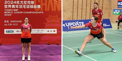 Jorina Jann aus Horn TG ist eine Eigengewächs vom Badmintonclub Uzwil.