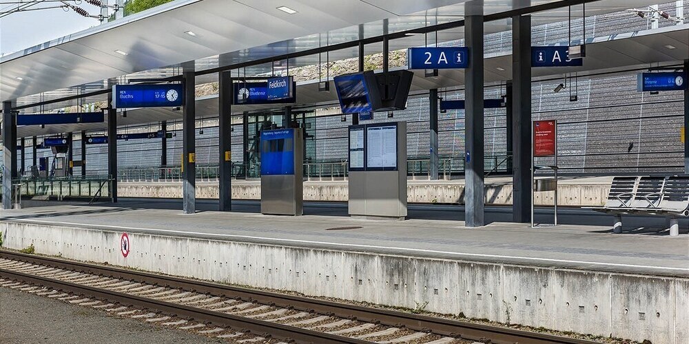 Bahnhof Feldkirch.