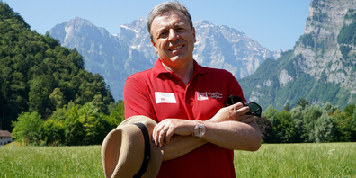 Informiert aus erster Hand: der Geschäftsführer des ESAF 2025, Walter Hofmann.