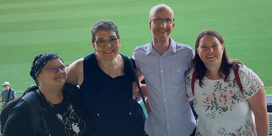 Im Bild v.l.: Patricia Preisig, Madelaine Schweiwiler, Stefan Süess und Susanne Süess.