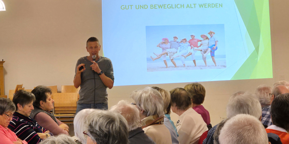 Fit im Alter: Der Physiotherapeut Erik Bezemer gibt wertvolle Tipps.