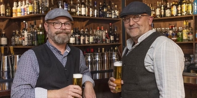 Richi Küttel und Ralph Weibel