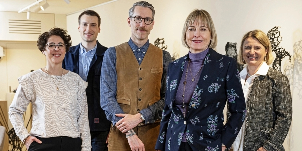 Eveline Frischknecht (2. von rechts) mit ihrem Team