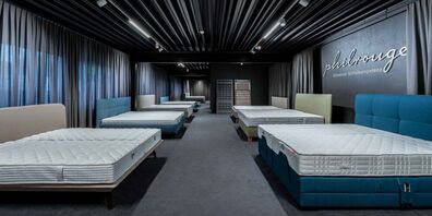 Der neue Showroom des St.Galler Betten- und Matratzen-Spezialisten DOC AG/Philrouge an der Mövenstrasse lädt dazu ein, die Welt des luxuriösen Schlafkomforts neu zu erleben