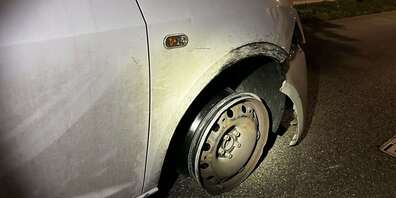 Das Auto des 27-Jährigen war vorne rechts beschädigt. 