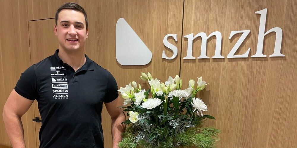 Der junge Schwinger Werner Schlegel aus Hemberg