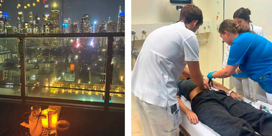 «Ich blicke benommen aus dem Fenster des Triemli-Spitals und sehe die Skyline von New York aufblitzen». 