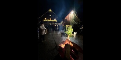Stimmungsvolle Waldweihnacht der Pfadi Sseemöve Kreuzlingen.