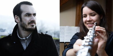 Sami Kajtazaj und Karolina Roman