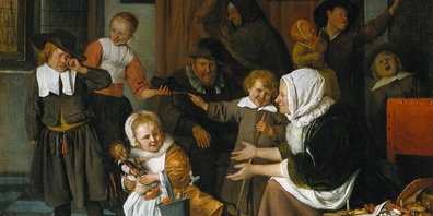 Jan Steen: Das St.Nikolausfest, um 1665