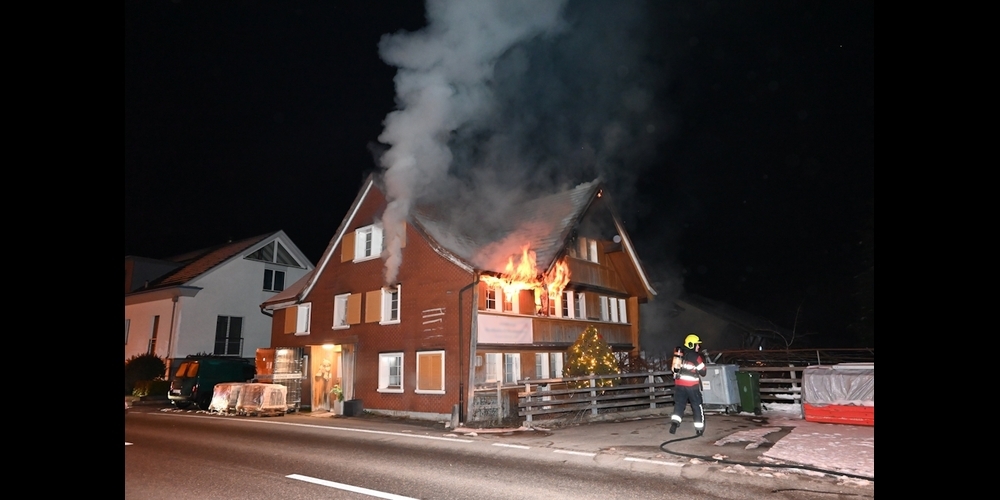 Brand in Degersheim.