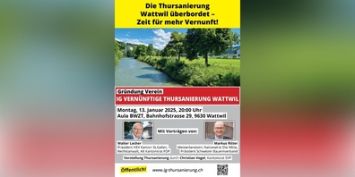Einladungsflyer.