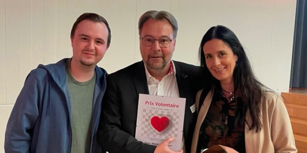 Peter Wartmann mit seiner Familie