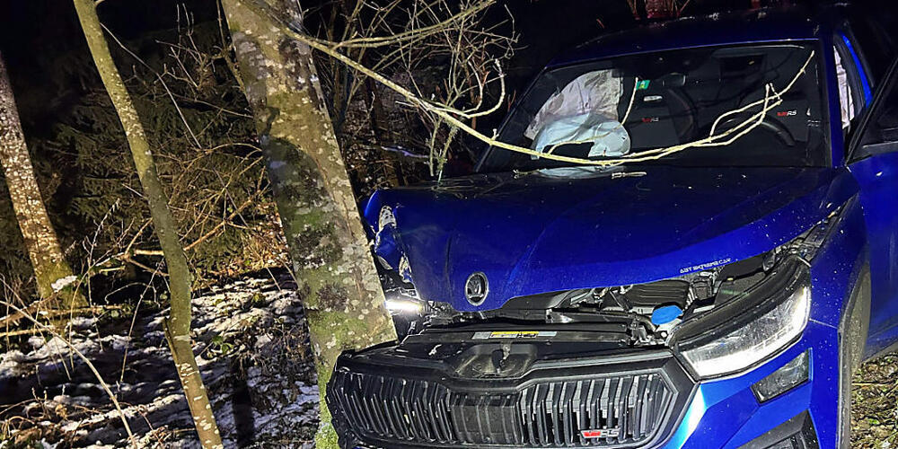 Am Auto des 42-Jährigen entstand grosser Schaden.