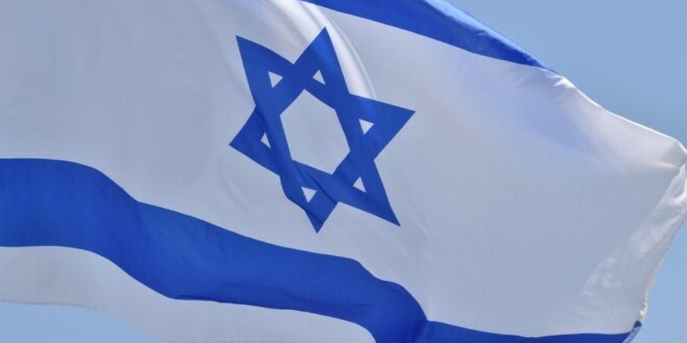 Sah man in Zürich nur kurz: die israelische Flagge als Solidaritätsbekundung.