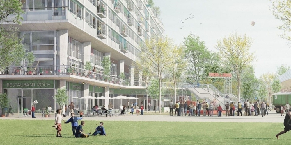 Hier möchten viele wohnen: die geplante Siedlung auf dem Zürcher Koch-Areal.