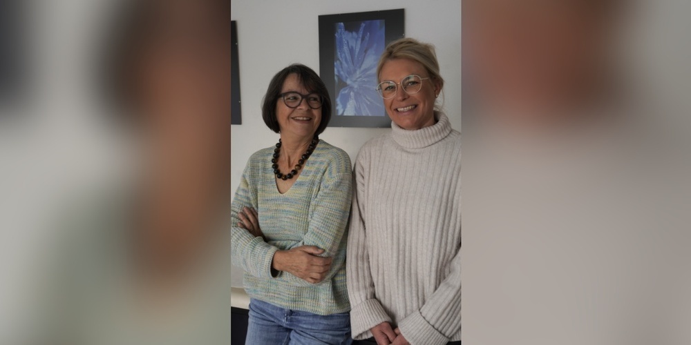 Lydia Schumacher (links im Bild) mit ihrer Nachfolgerin Franca Huber