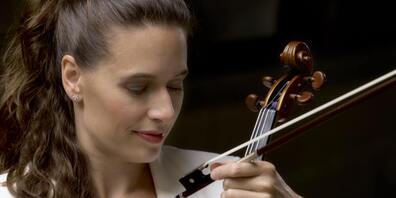Die fantastische Geigerin Esther Hoppe.