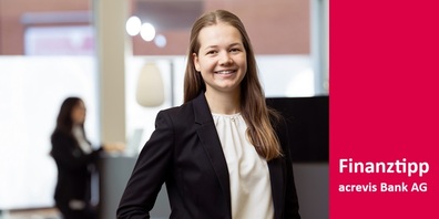 Jill Bernhardsgrütter, Beraterin Privatkunden, acrevis Bank Gossau.