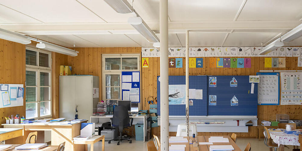 Im Kanton St. Gallen werden Schulkinder bald eine Lektion pro Woche weniger unterrichtet. (Archivbild)