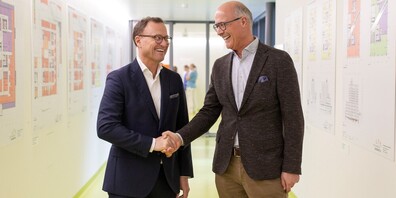 Serge Altmann und Guido Bucher