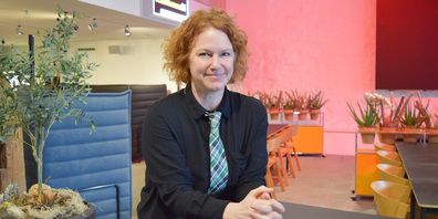 Angela Penkov weiss aus eigener Erfahrung, dass es Mut braucht, nach vorne zu stehen. 