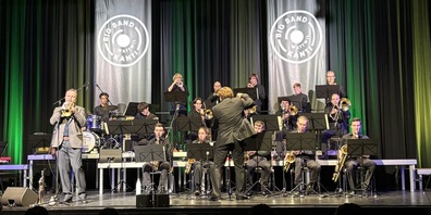 Das Konzert von Big Band Wattwil fand auch am 12. Januar 2025 in Lichtensteig. 