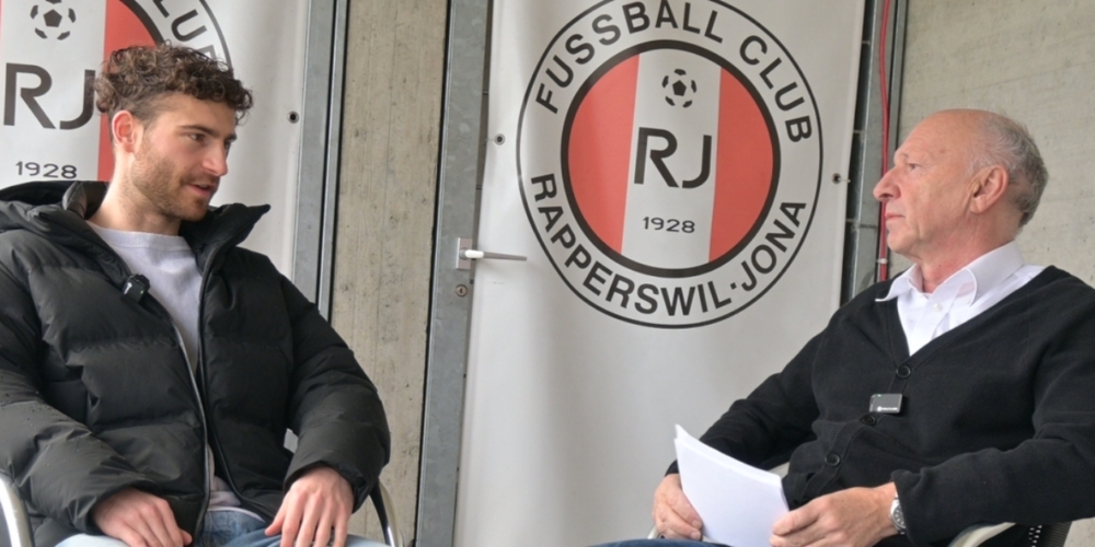 «Eine solch schlimme Verletzung hatte ich noch nie», sagt Dimitri Volkart (l.) im Interview mit Rolf Lutz.
