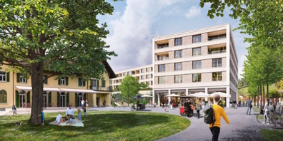 Bei der Streuli-Areal-Entwicklung macht sich Die Mitte für einen Erwerb des «gelben Hauses» durch die Gemeinde für eine öffentliche Nutzung stark.