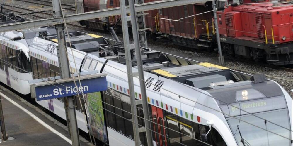 Die SBB führen bis Ende November auf der Strecke St. Gallen - St. Margrethen abends und in der Nacht Bauarbeiten durch. (Archivbild)