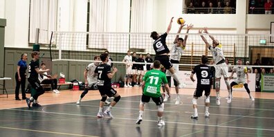 Heimspiel gegen amtierenden Schweizermeister Volley Schönenwerd