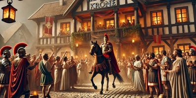 Gaius Julius Caesar soll schon im Jahr 58 vor Christi Geburt in Lenggenwil zu Gast gewesen sein.