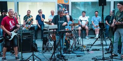 x-bluesive letzten Sommer an den Street Music Nights.