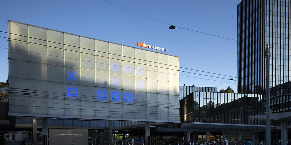 Im St. Galler Rathaus neben dem Bahnhof informierte der Stadtrat am Dienstag über die Ziele für 2025. (Archivbild)