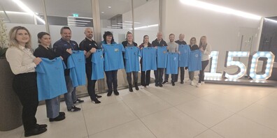 Aktion zu Gunsten der Vereine anlässlich des Jubiläumsjahrs 150 Jahre Clientis Bank Oberuzwil.