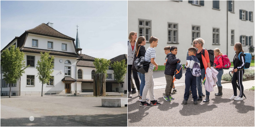 Kinderdörfli Lütisburg (links) und Johanneum Neu St. Johann (rechts).