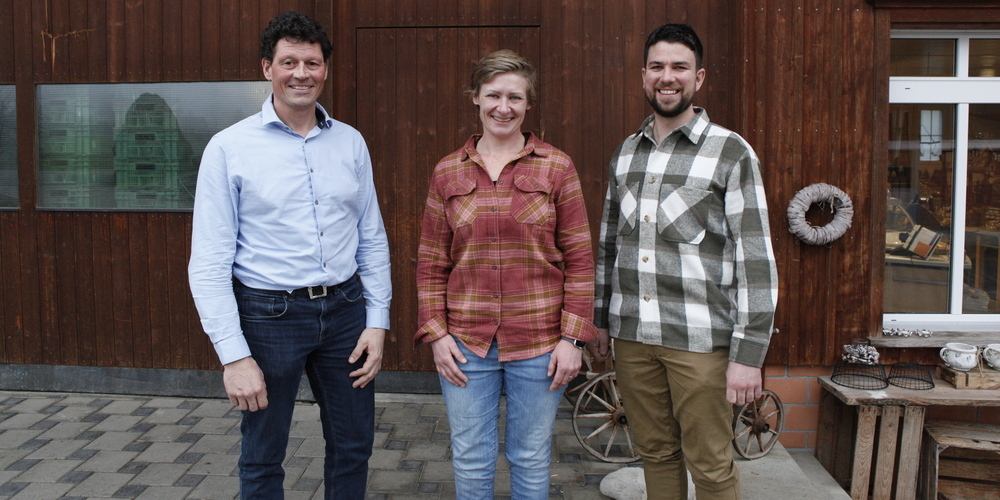  Nominierte: Ruedi Thomann als Präsident, Miriam Stauffacher und Hannes Dietsche als Vorstandsmitglieder.