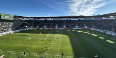 Der FCSG trat bei Kaiserwetter an