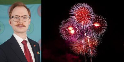 Jason Banyer ist der Meinung, dass die öffentliche Hand zweimal im Jahr ein Feuerwerk organisieren könnte.