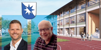 Unterschiedliche Positionen in Weiach: Gemeindepräsident Stefan Arnold (l) und Bürger Werner Ebnöther (r)