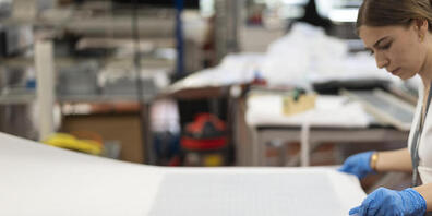 Blick ins Labor für Photovoltaikmodule des CSEM in Neuenburg. (Archivaufnahme)