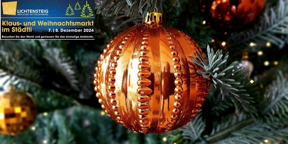 Christbaum und Weihnachtsmarkt gehören zu Weihnachten wie die Butter aufs Brot. (Symbolbild)